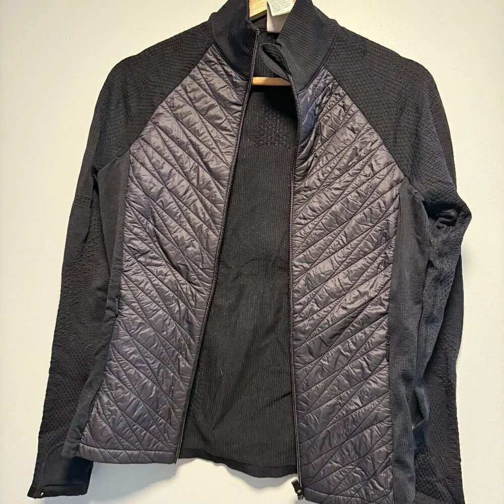 Athleta Flurry Force Insulated Primaloft Jacket Black Small